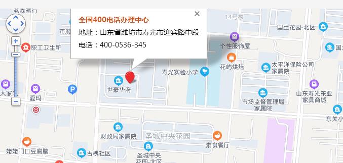 联系地址地图